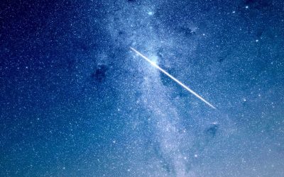 El Pedraforca bajo la lluvia de estrellas de las Perseidas